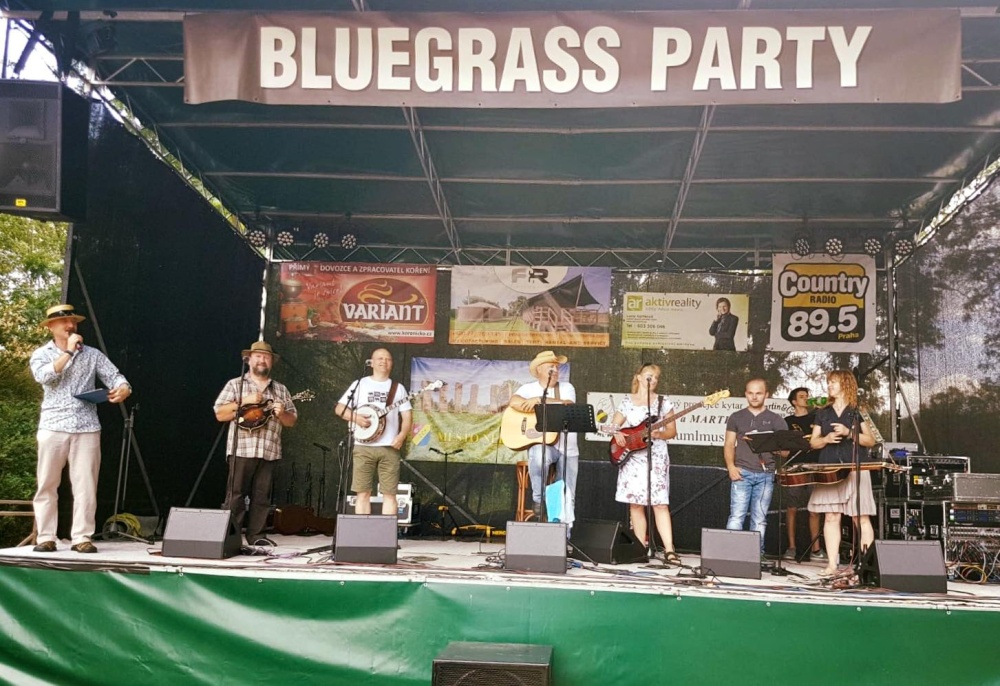 2018 6 Mlékojedy Bluegrass party červen 18